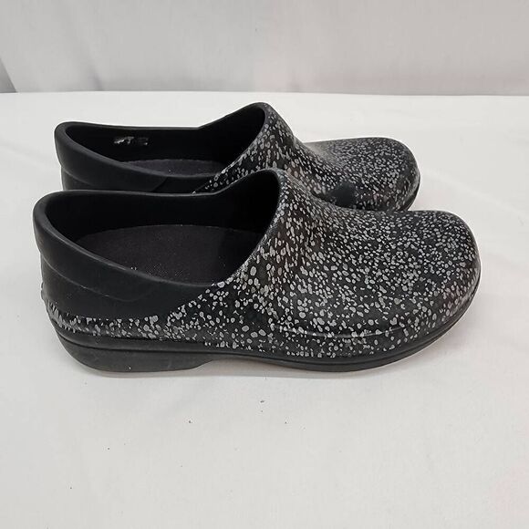 Crocs Size 9 Women's Nurse  Neria Pro II Slip On Clog Black W/ Speckle Dots I - Picture 6 of 10